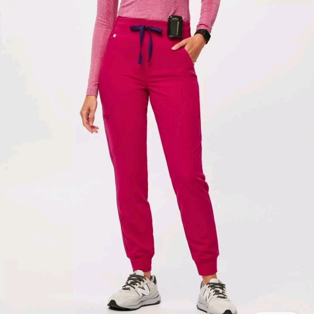 Figs Ultra Rose Zamora joggers small petite BNWT